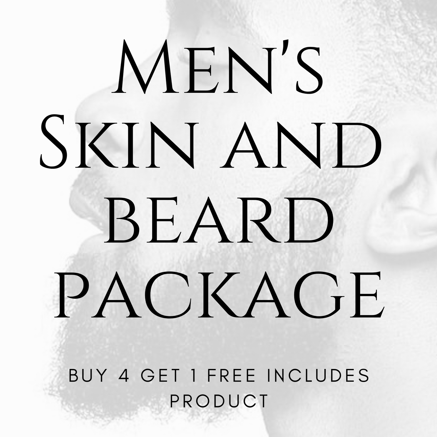 Men's Skin and Beard Treatment